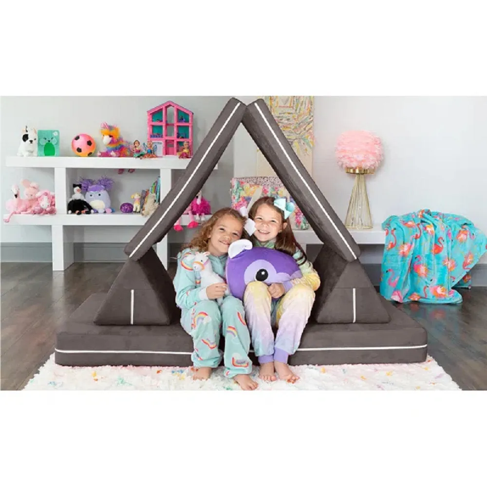 Marrero  Zipline Playscape - Imaginative Furniture Playset for Creative Kids Isabelle & Max™ Color: Charcoal