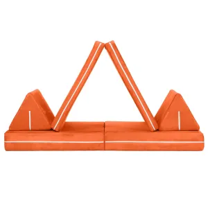Marrero  Zipline Playscape - Imaginative Furniture Playset for Creative Kids Isabelle & Max™ Color: Mandarin