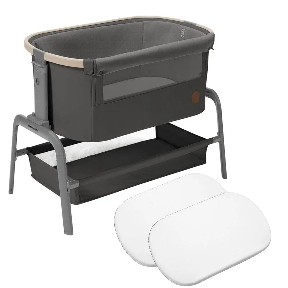 Maxi-Cosi Iora Co-Sleeper in Beyond Graphite