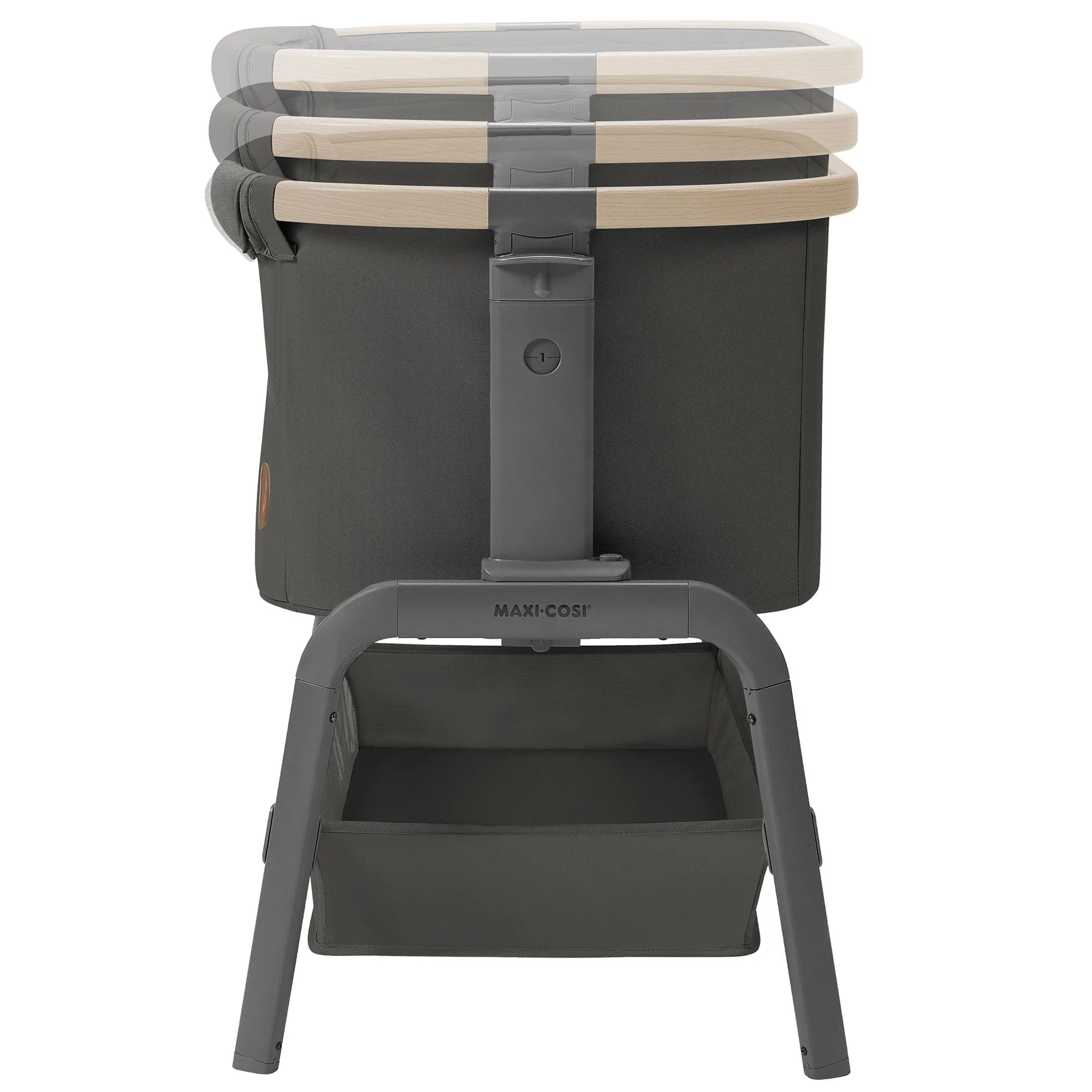 Maxi-Cosi Iora Co-Sleeper in Beyond Graphite