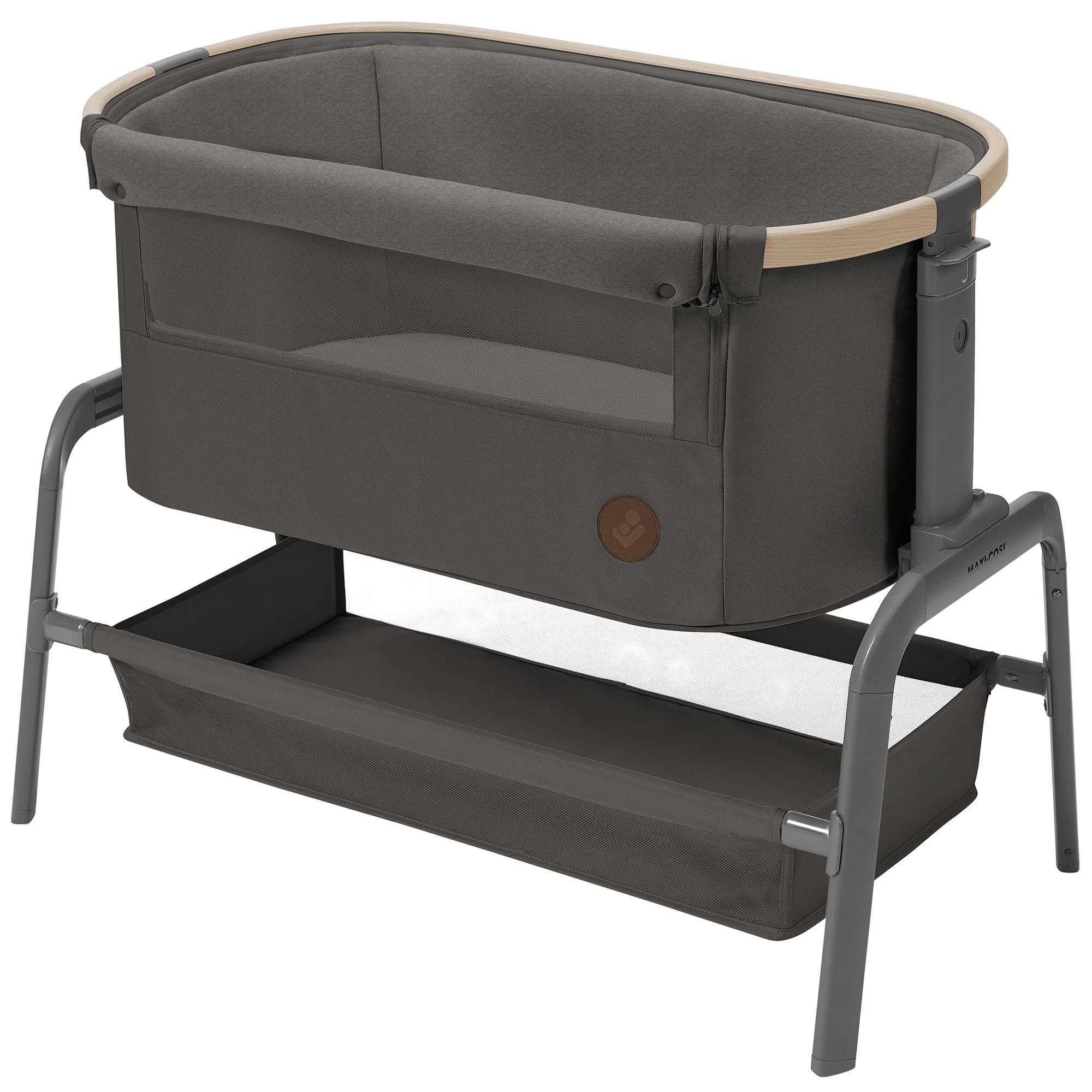 Maxi-Cosi Iora Co-Sleeper in Beyond Graphite