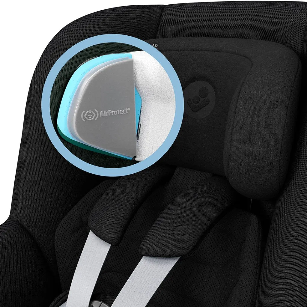 MAXI-COSI Mica 360 Pro Car Seat - Authentic Black
