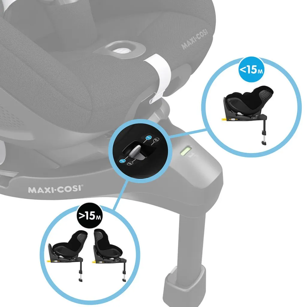 MAXI-COSI Mica 360 Pro Car Seat - Authentic Black