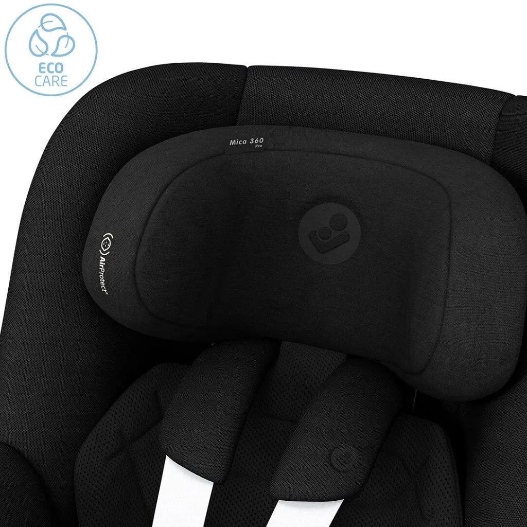 MAXI-COSI Mica 360 Pro Car Seat - Authentic Black
