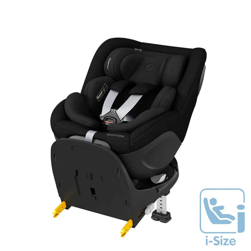 MAXI-COSI Mica 360 Pro Car Seat - Authentic Black