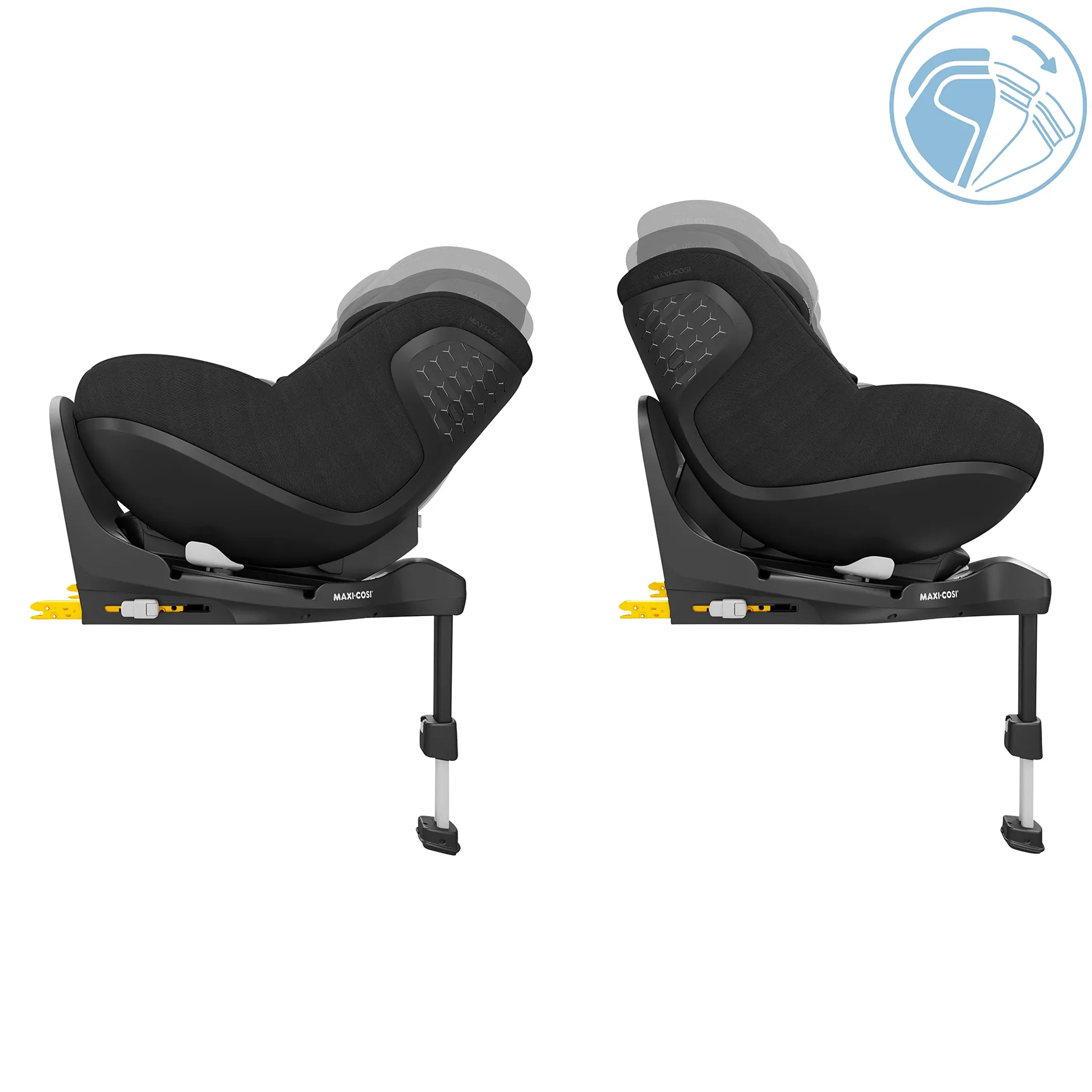Maxi-Cosi Pearl 360 Pro & FamilyFix 360 Pro - Authentic Black