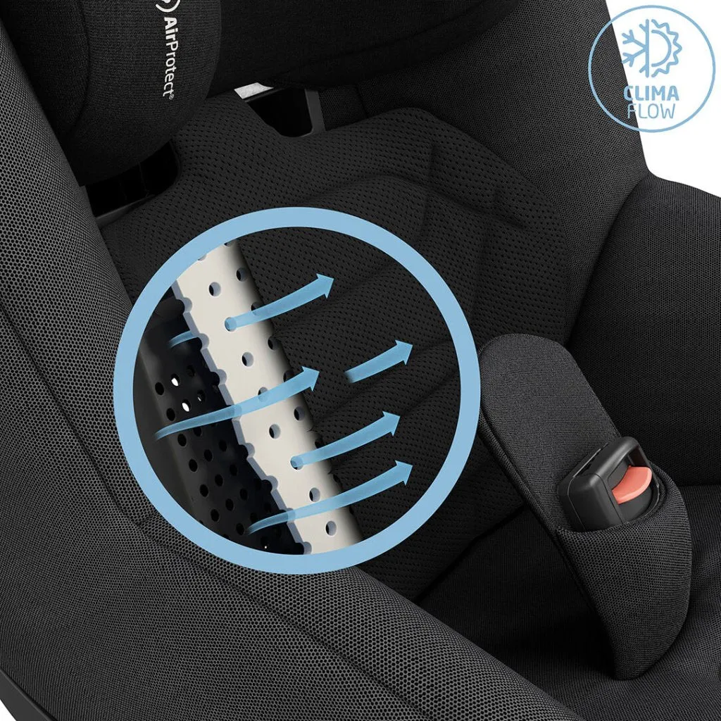 MAXI-COSI Pearl 360 Pro Car Seat - Authentic Black