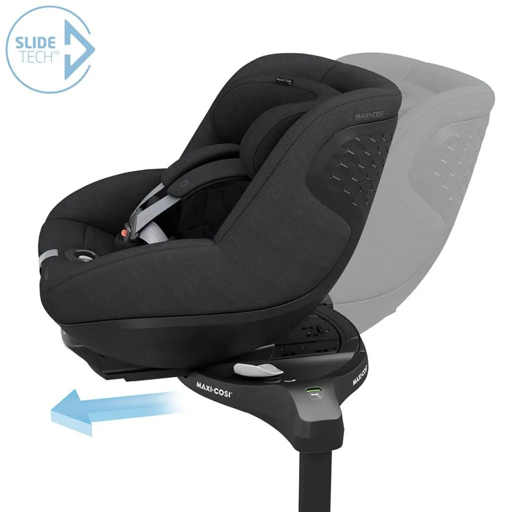 MAXI-COSI Pearl 360 Pro Car Seat - Authentic Black