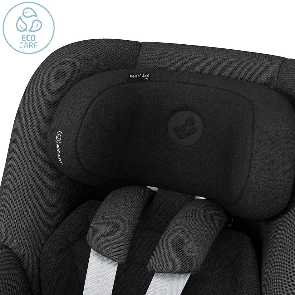 MAXI-COSI Pearl 360 Pro Car Seat - Authentic Black