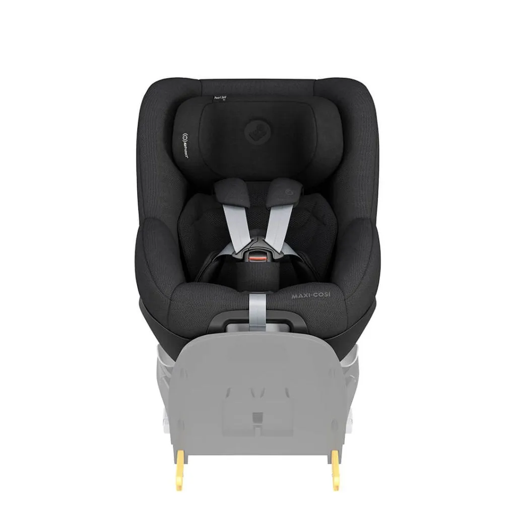 MAXI-COSI Pearl 360 Pro Car Seat - Authentic Black