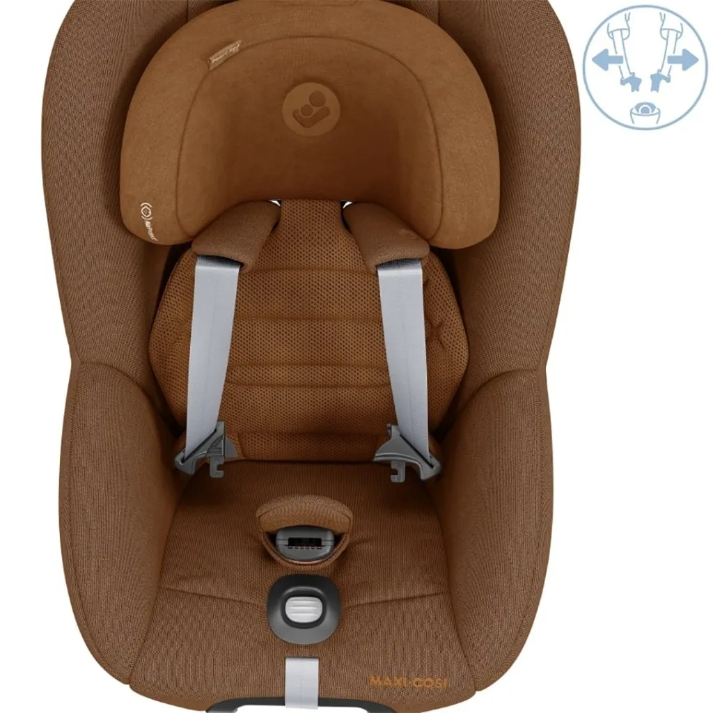 MAXI-COSI Pearl 360 Pro Car Seat - Authentic Cognac