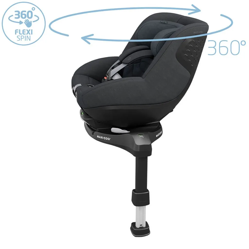MAXI-COSI Pearl 360 Pro Car Seat - Authentic Graphite