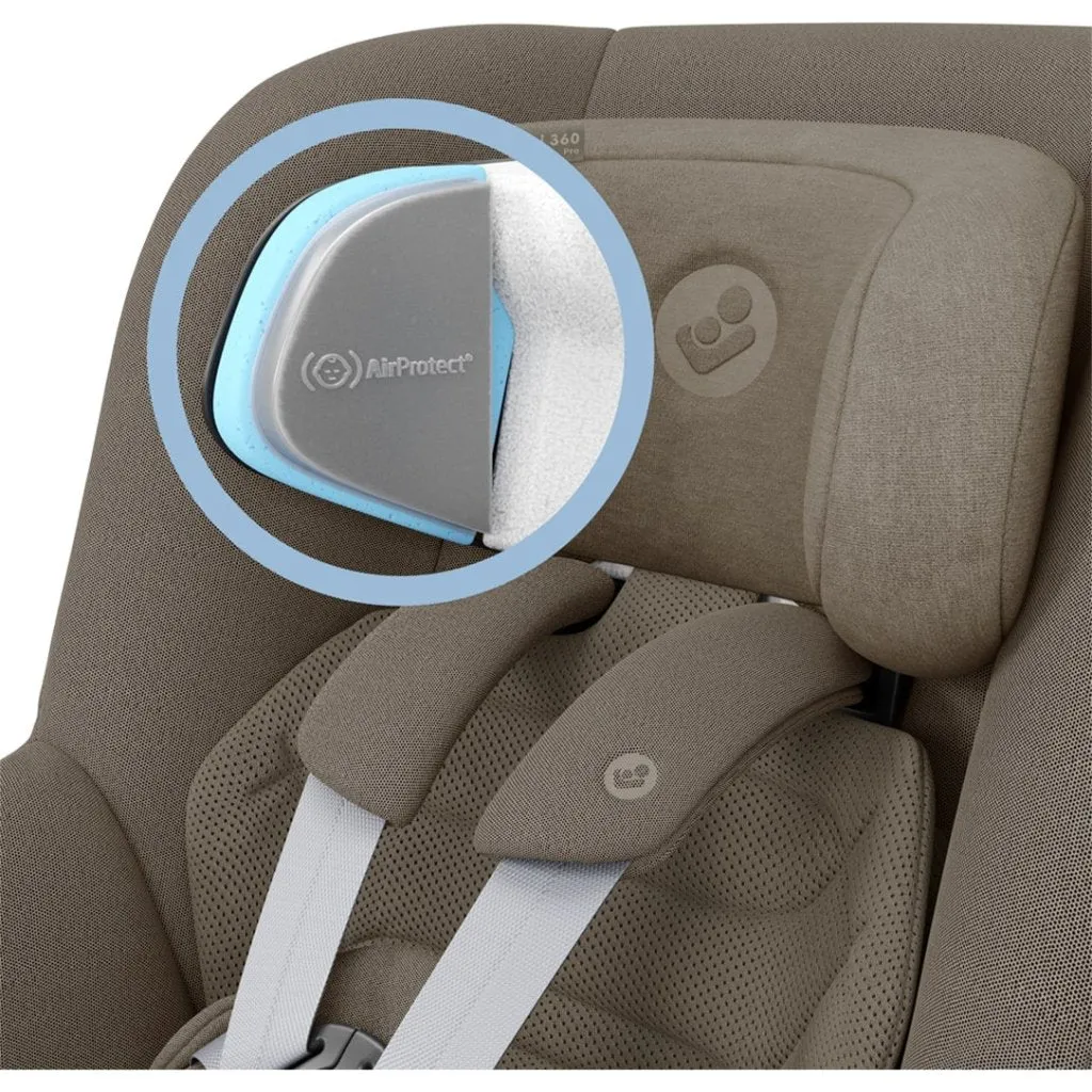 MAXI-COSI Pearl 360 Pro Car Seat - Authentic Truffle