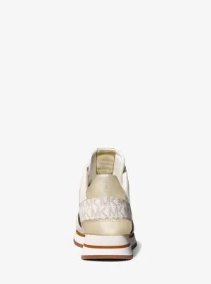 Michael Kors Maddy logo and two-tone maddy swords Size 8