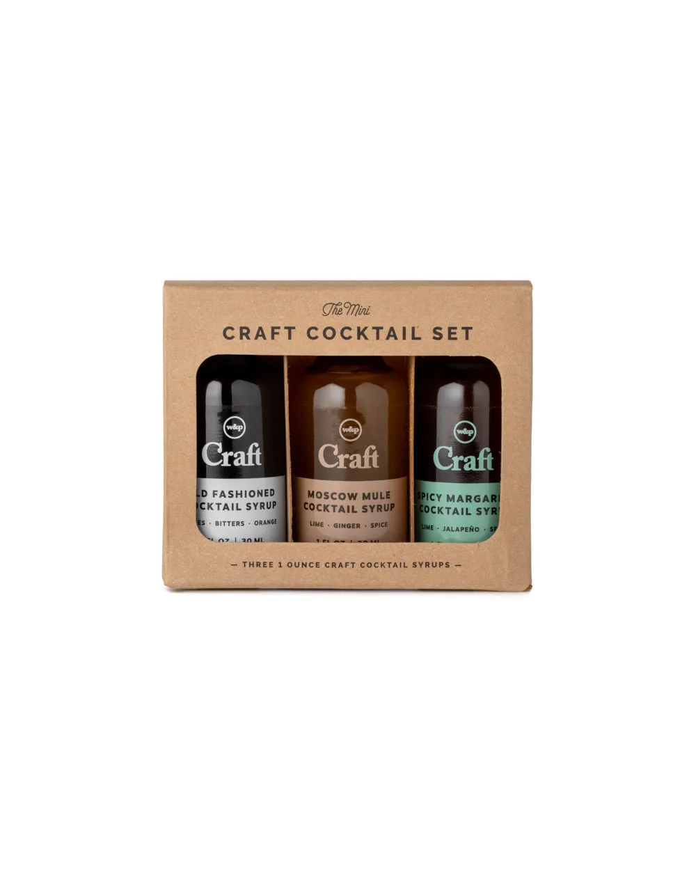 Mini Cocktail Syrup, 3-Pack Set
