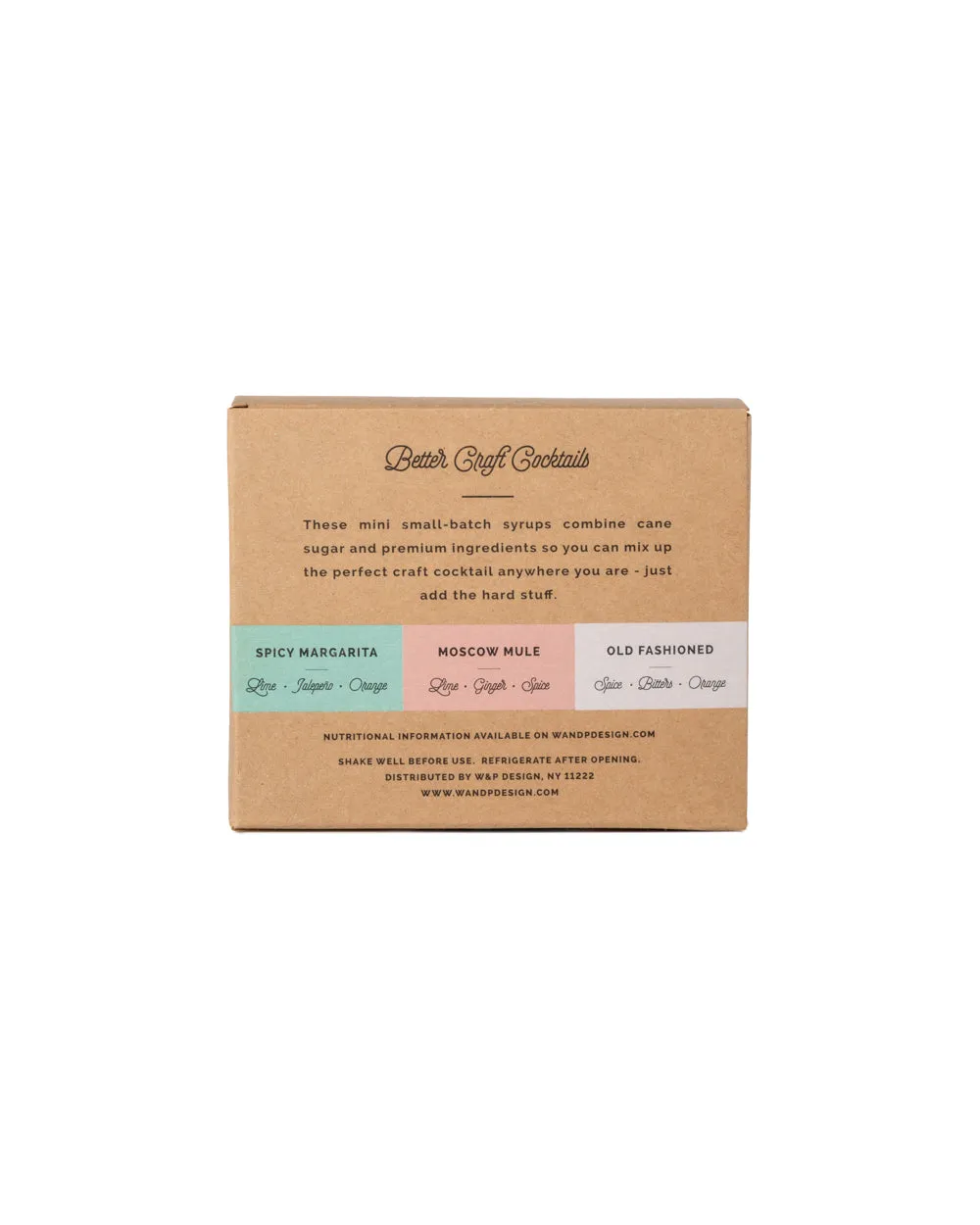 Mini Cocktail Syrup, 3-Pack Set