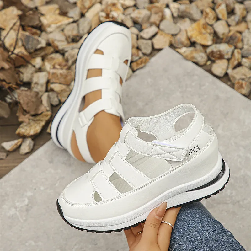 Morgan | Velcro Wedge Sandal