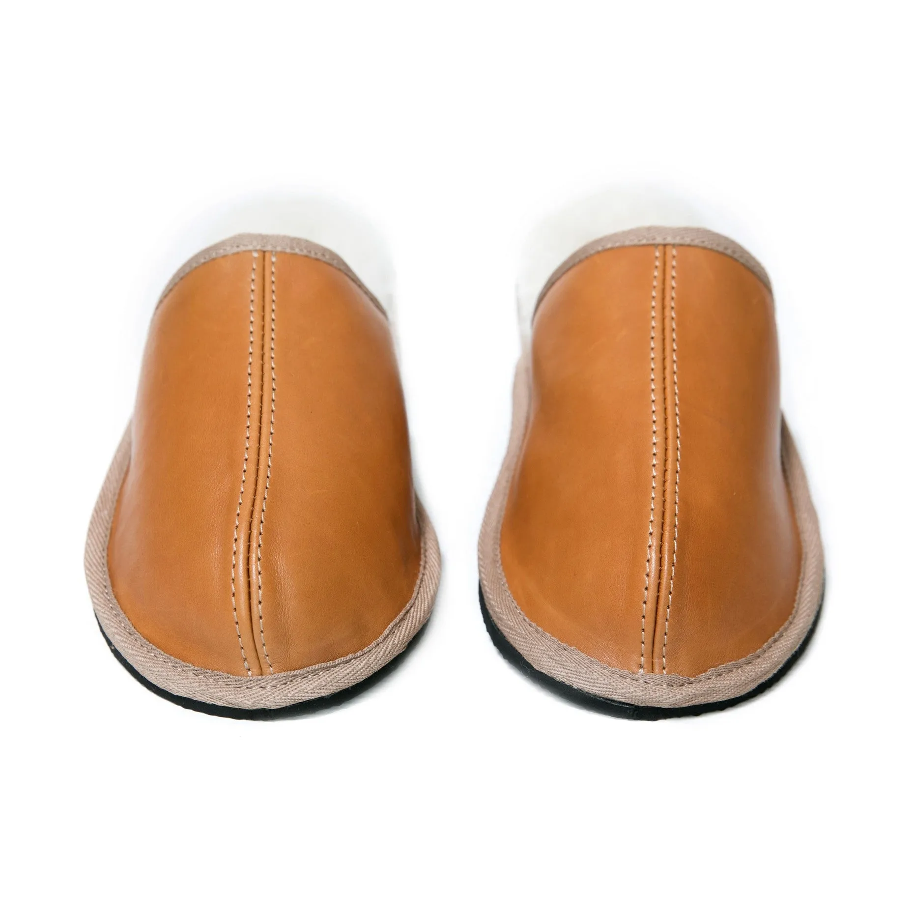 NEW | Mule | Toffee | Leather | Binding Collar