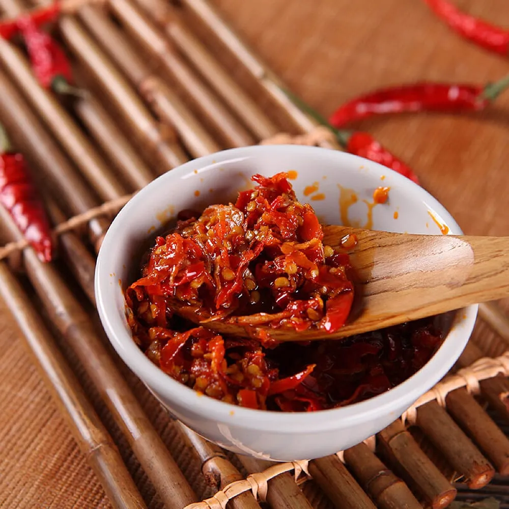 Old Mule Brand Extra Spicy Shrimp with Heaven Facing Chillies, Frozen, 240g