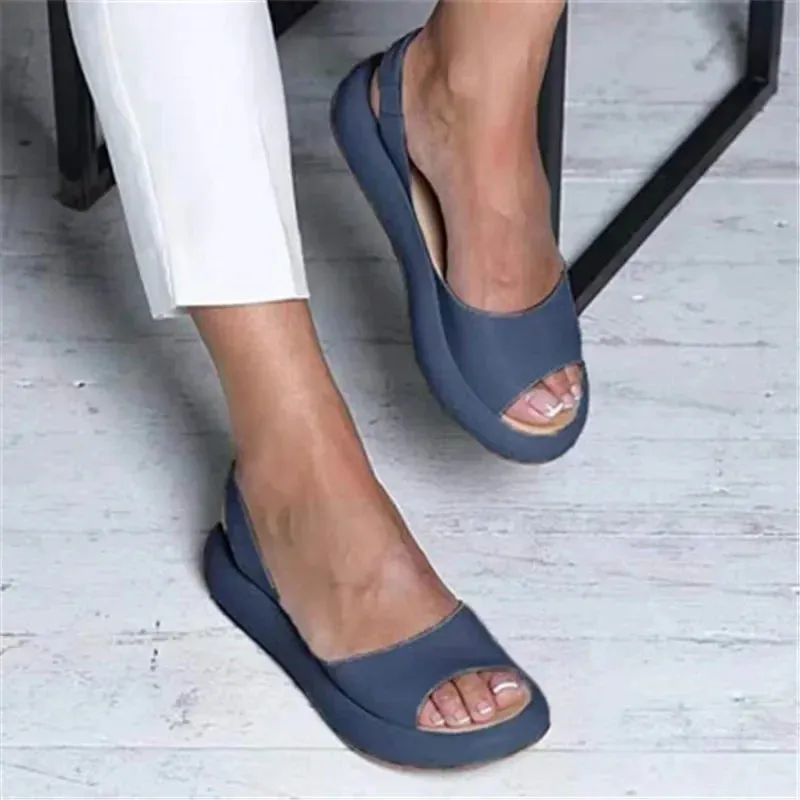 OrthoWave™ | Women's Orthopedic Summer Sandals | Breathable Design, Adjustable Straps & Arch Support
