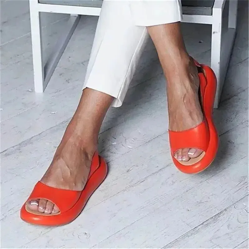 OrthoWave™ | Women's Orthopedic Summer Sandals | Breathable Design, Adjustable Straps & Arch Support