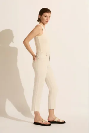 Outland Denim Zoe High Straight Crop Jean WAS $260