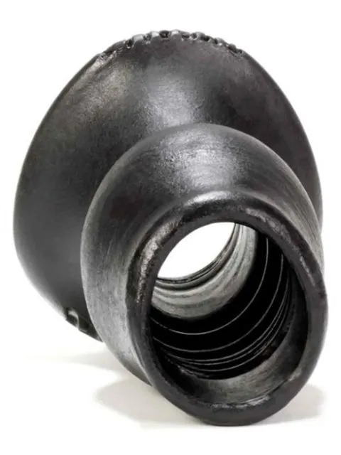 Oxballs - Pighole 5 - Holle Buttplug - Zwart - Maat XXL