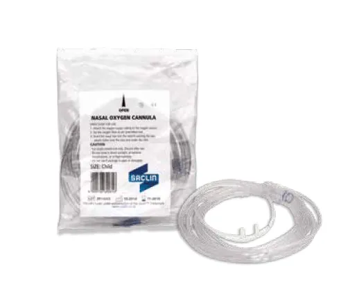 Oxygen Soft Nasal Cannula - Saclin