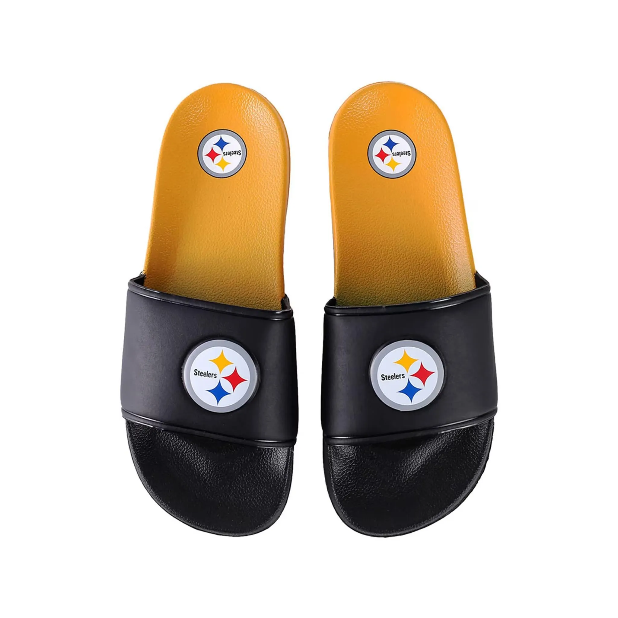 Pittsburgh Steelers Printed Footbed Slides