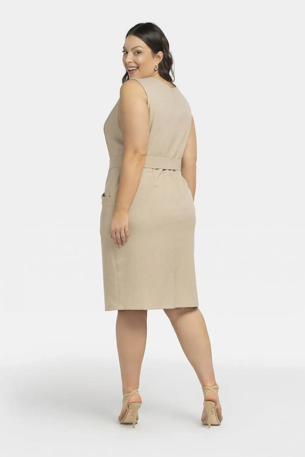 Plus size dress model 198155 Karko