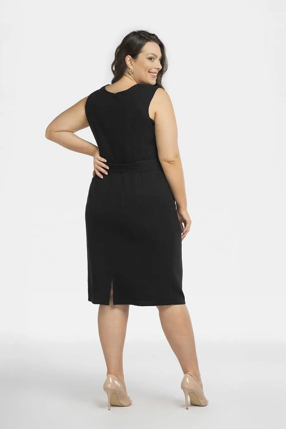 Plus size dress model 198155 Karko
