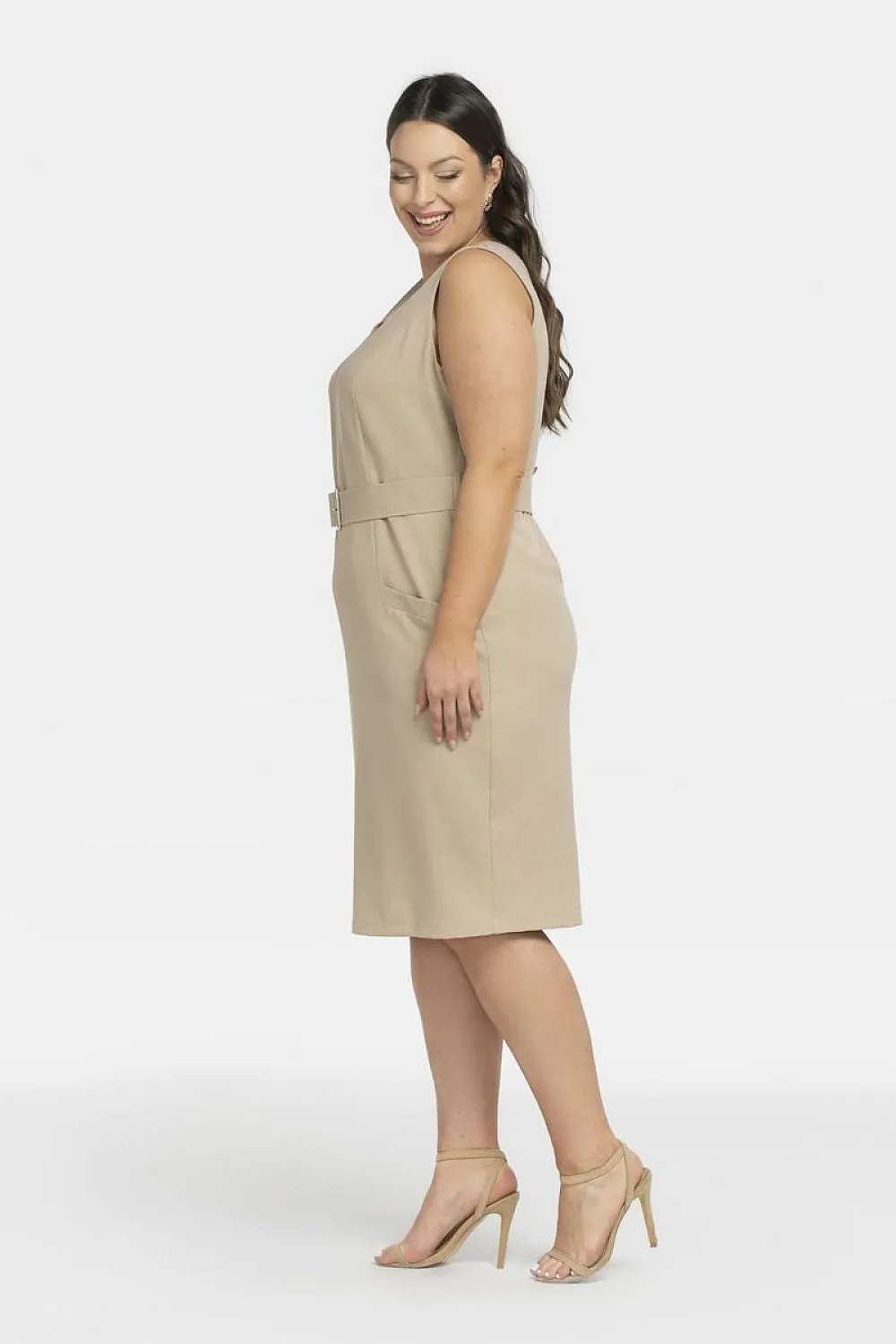 Plus size dress model 198155 Karko