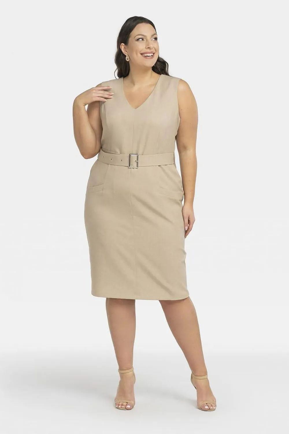 Plus size dress model 198155 Karko