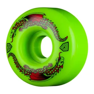Powell Peralta 'Dragon Formula' 52mm x 31mm 93a Wheels (Green)
