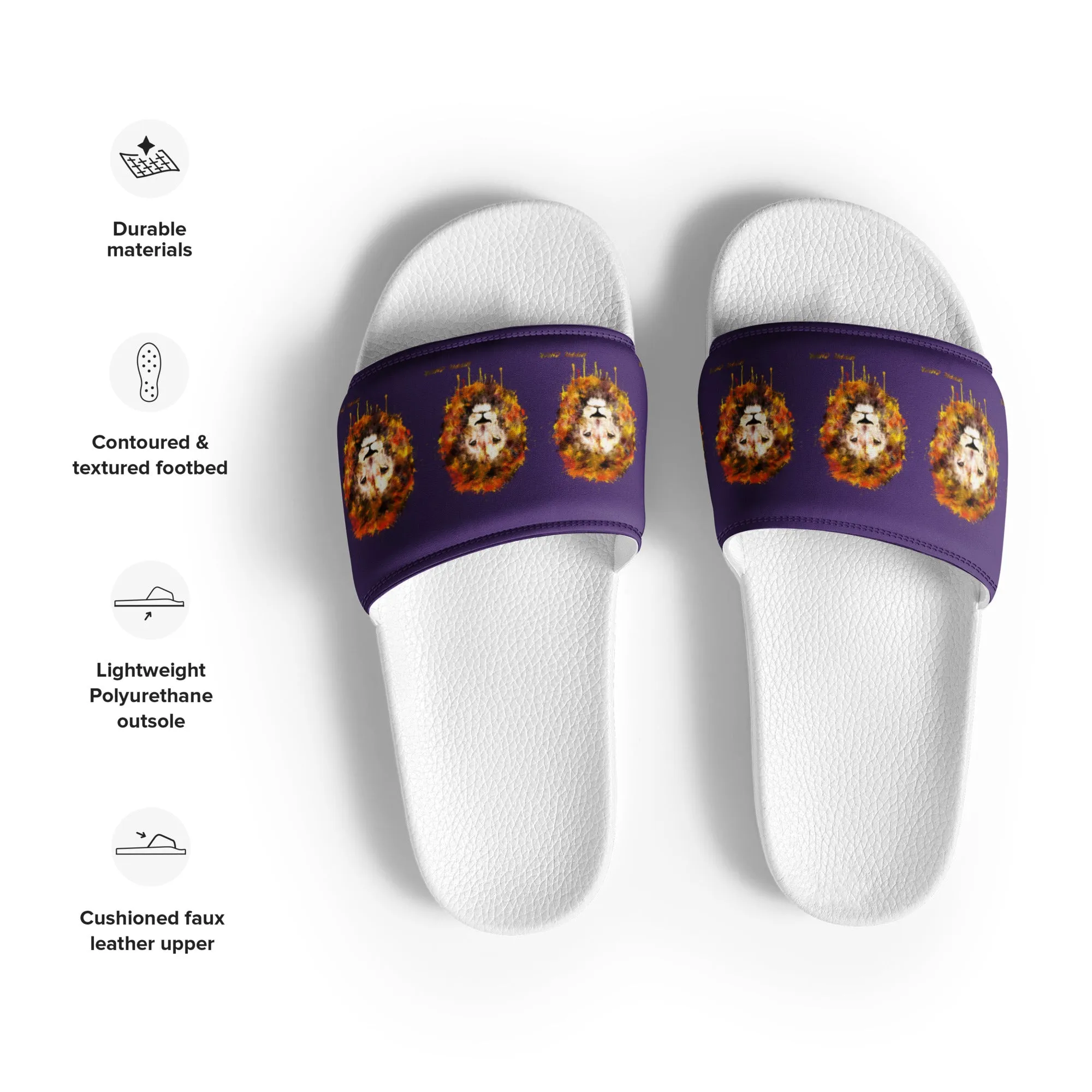 Purple Women's Slides