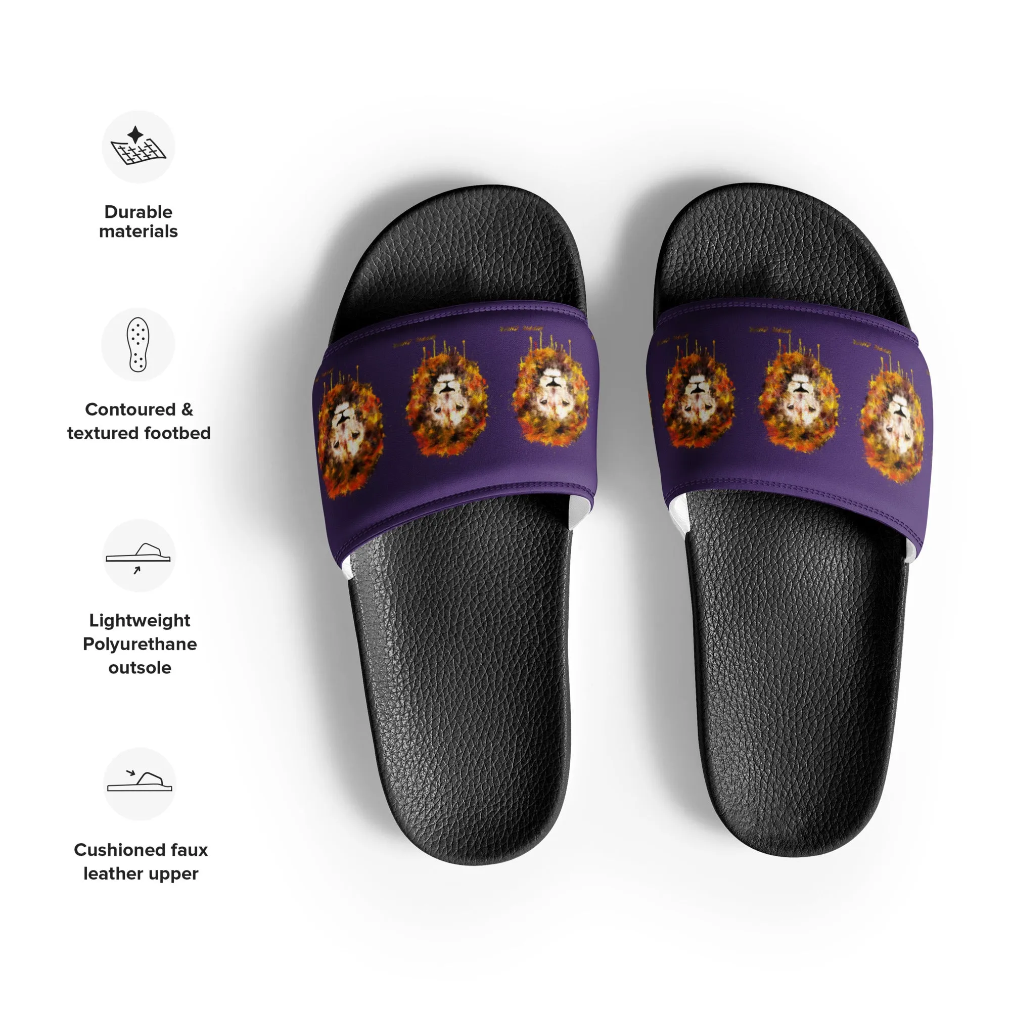 Purple Women's Slides