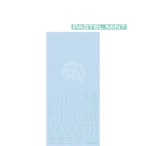 RB01 Caution Decal [Pastel Mint] [1/100 Scale]