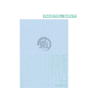 RB01 Caution Decal [Pastel Mint] [1/144 Scale]