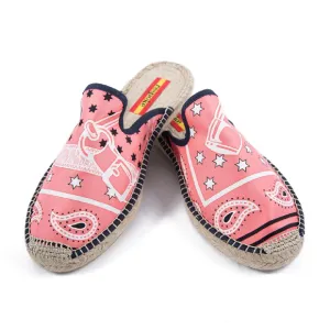 Respoke Women's Angela Pink Mule Espadrilles 38/ 7.5
