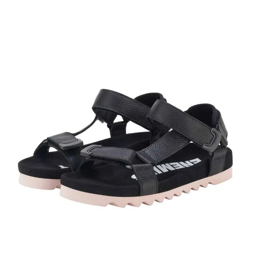 Rollie Nation | Sandal Tooth Wedge - Blk/Pink