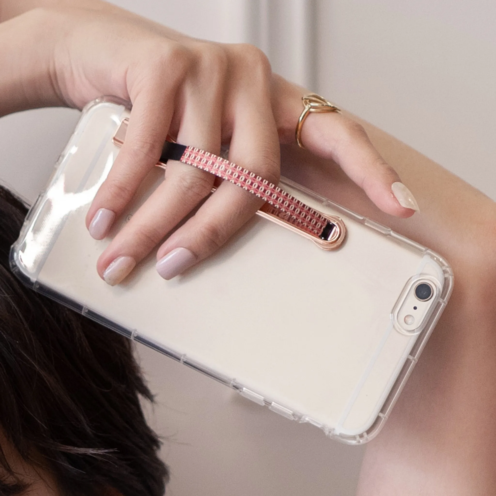 Rose Gold x Scarlet Monogram