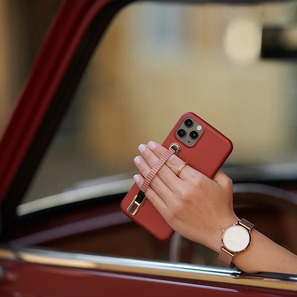 Rose Gold x Scarlet Monogram
