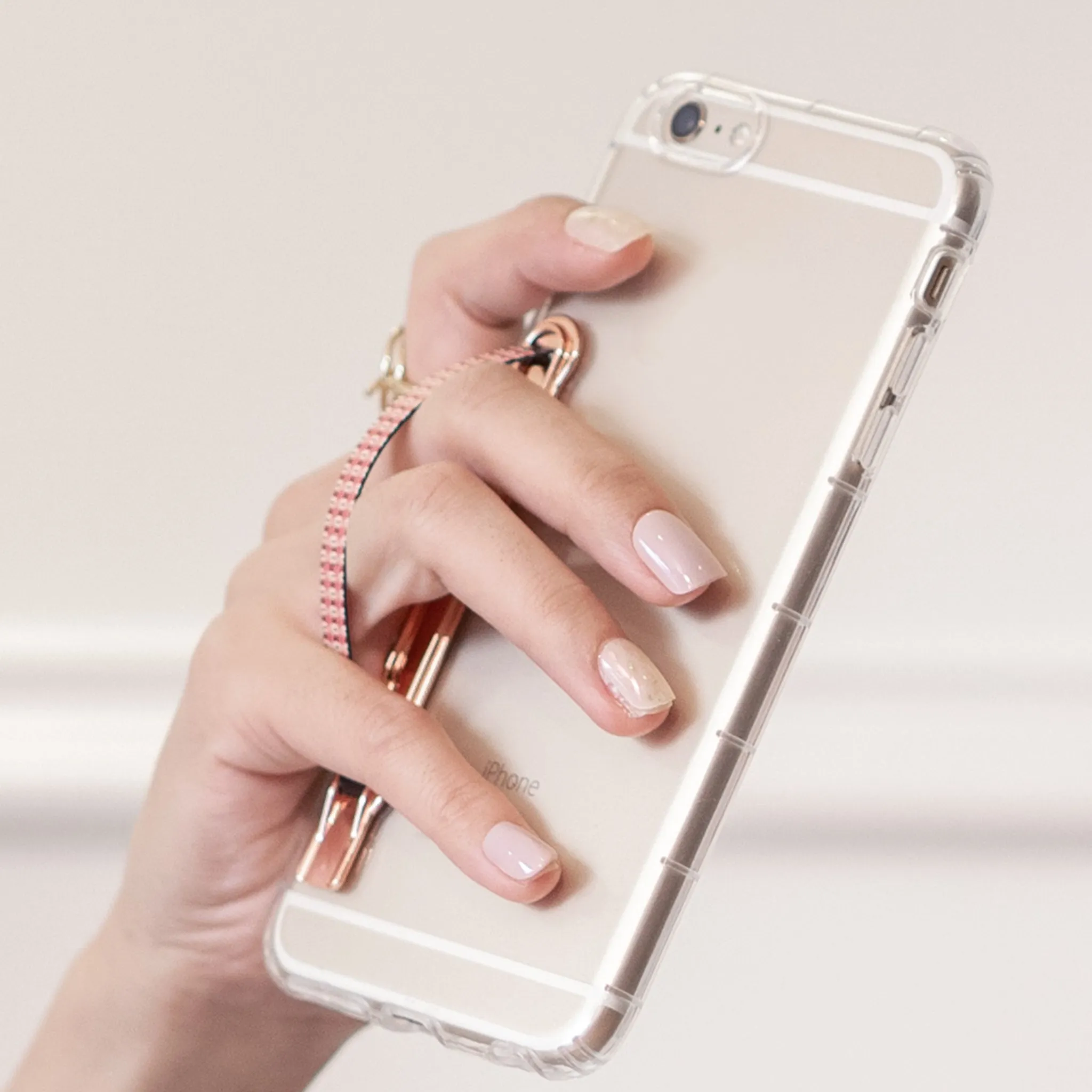 Rose Gold x Scarlet Monogram