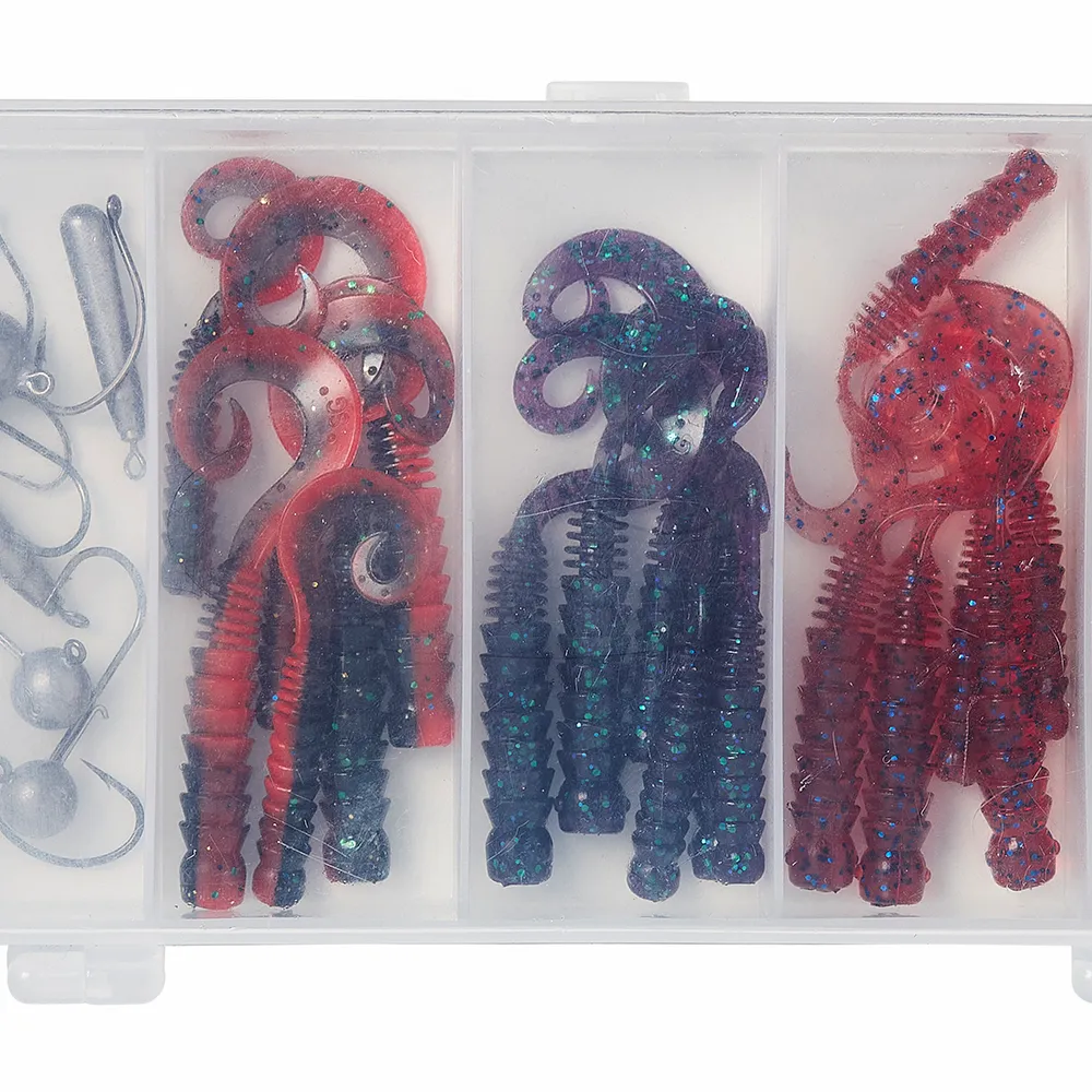 Savage Gear Pro Grub Kit (5cm & 6.5cm, 52pce)