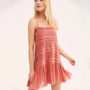 Shailee Cotton Lace Dress