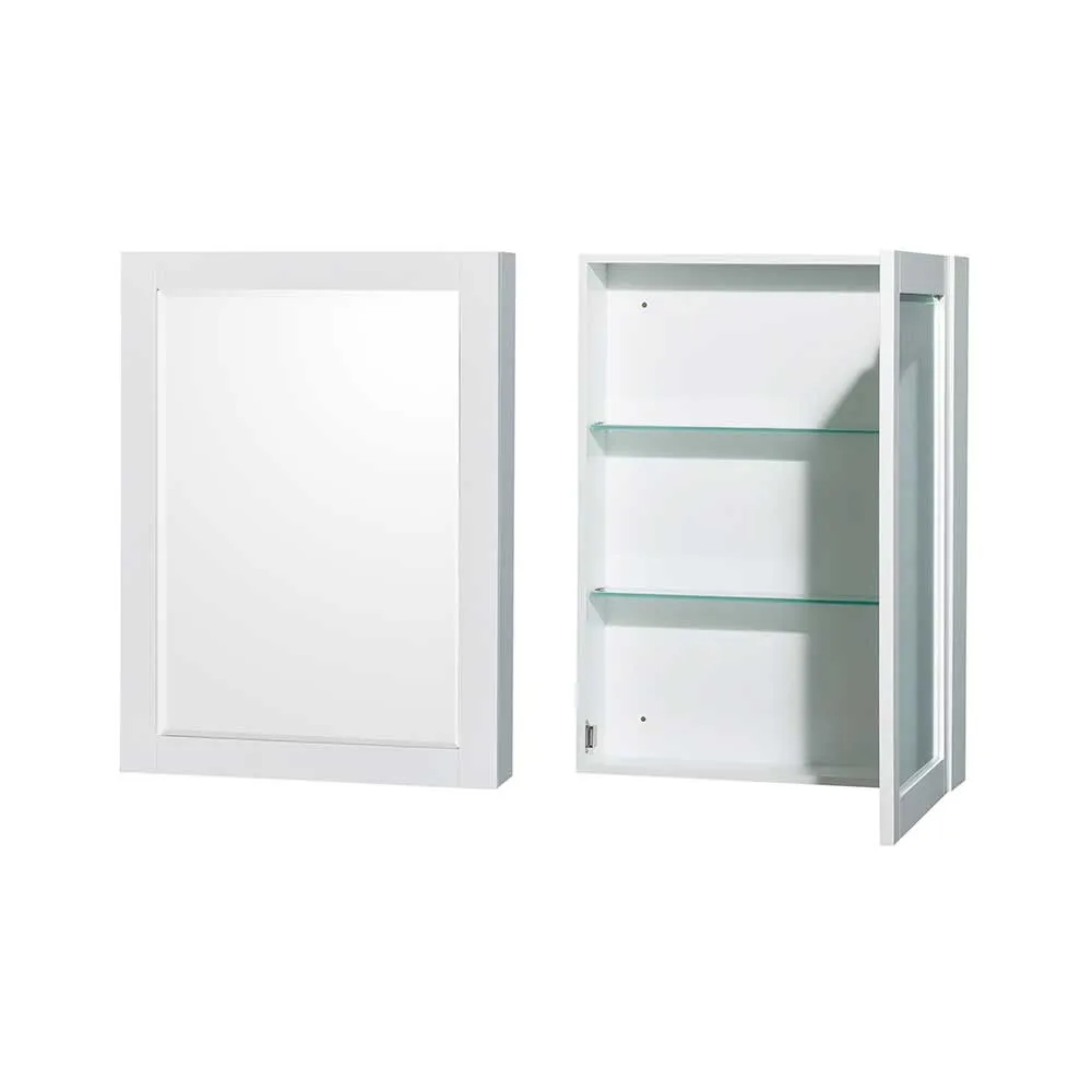 Sheffield 30 Inch Single Bathroom Vanity in White