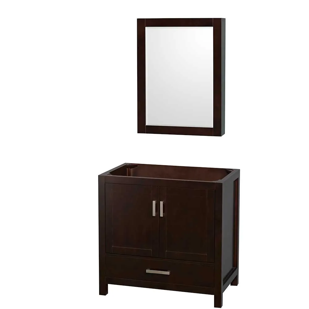Sheffield 36 Inch Single Bathroom Vanity in Espresso