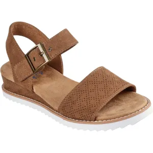 Skechers Womens Desert Kiss Serendipitous 114147-CSNT Chestnut Buckle Shoe