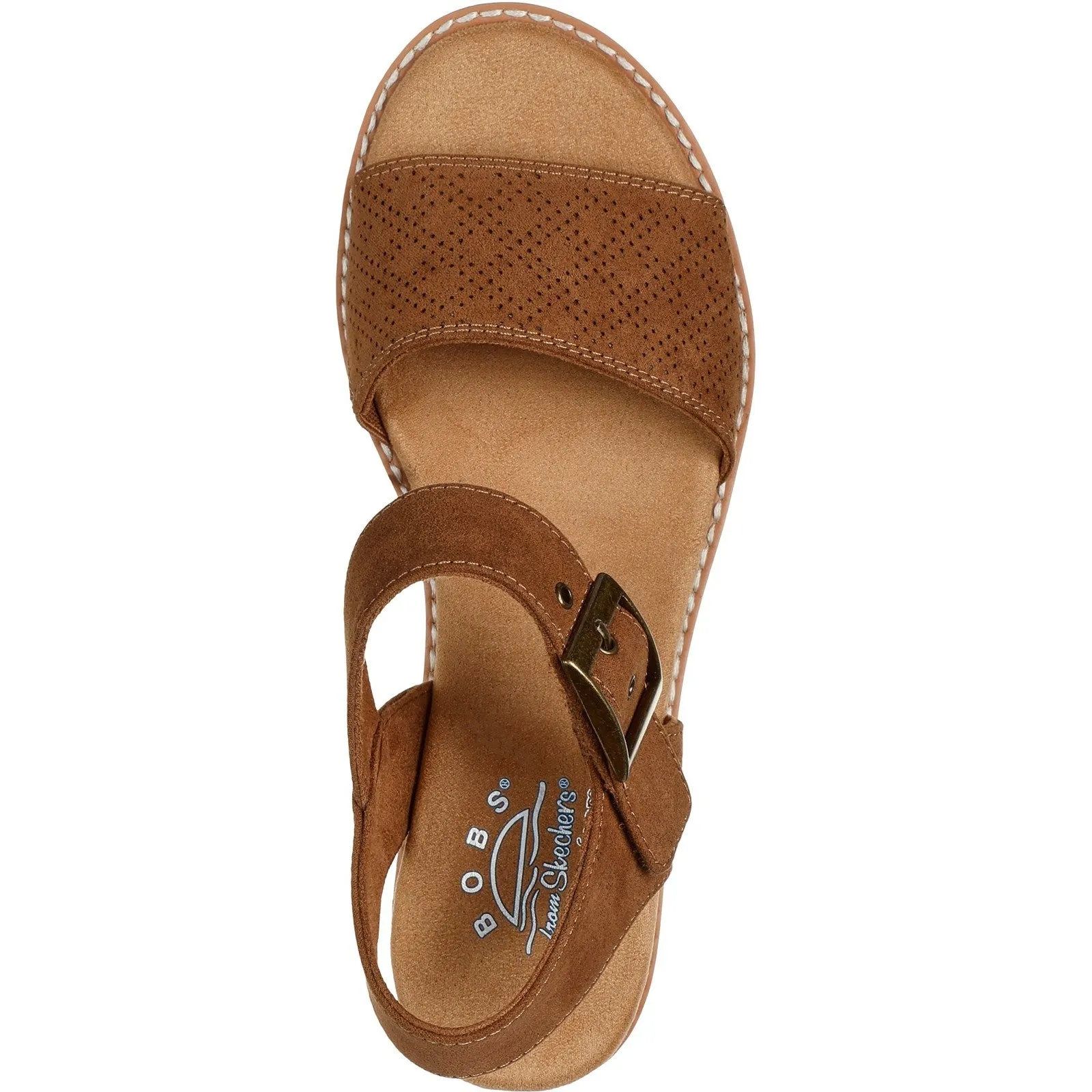 Skechers Womens Desert Kiss Serendipitous 114147-CSNT Chestnut Buckle Shoe