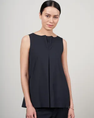 sleeveless top - marine